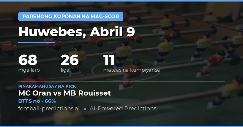 Panimula sa Mga Pagtaya sa Both Teams to Score