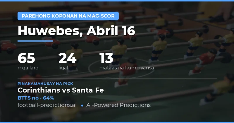 Panahon ng Mga Laro: 16 Apr 2026