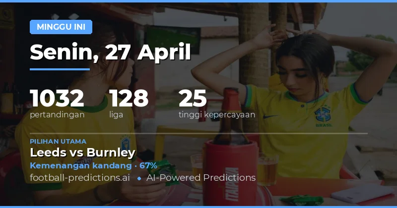 Prediksi Pertandingan Sepak Bola Minggu Ini