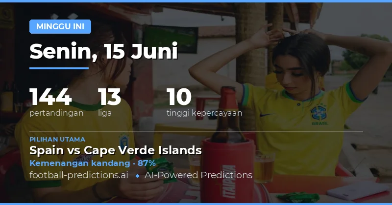 World Cup Pimpin Jadwal Senin Mendatang