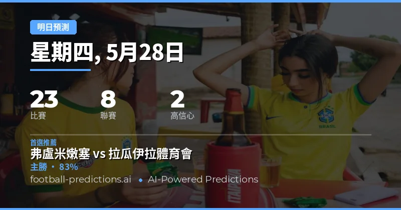 2026年5月28日賽程總覽與數據洞察