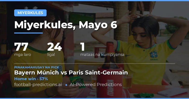 Mga Pangunahing Estadistika para sa Mga Laro ng Miyerkules