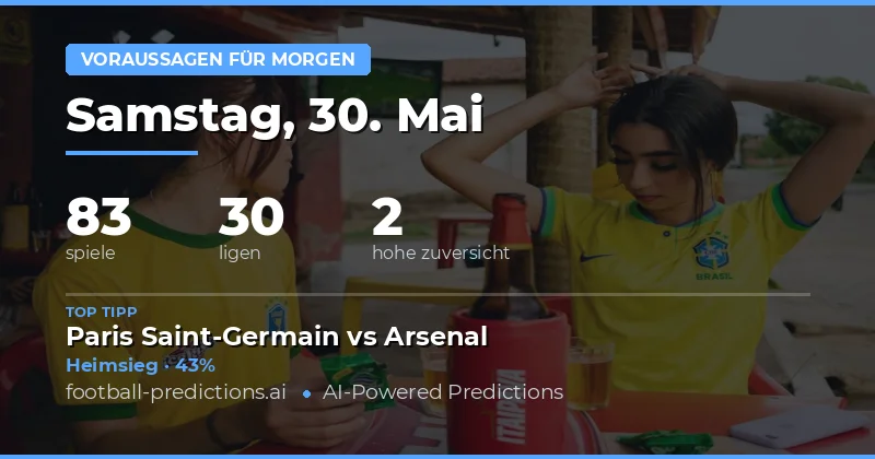 Fussball Vorhersagen: Ausblick auf die Spiele vom 30. Mai 2026