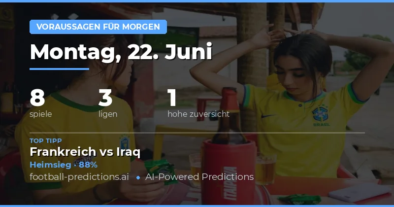 Top Tipps für Montag, 22. Juni 2026