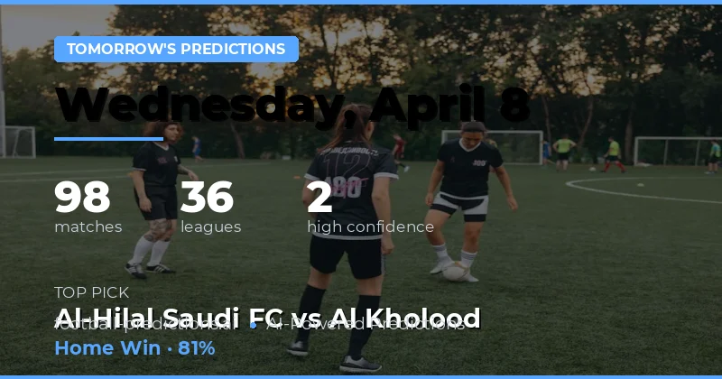 8 Apr 2026, 축구 경기 전망