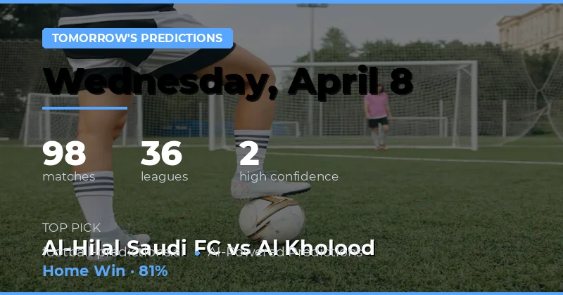 Dự Đoán Trận Đấu Ngày 8 Tháng 4 Năm 2026