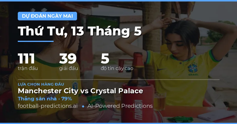 Tổng quan thị trường bóng đá ngày 13 tháng 5 năm 2026