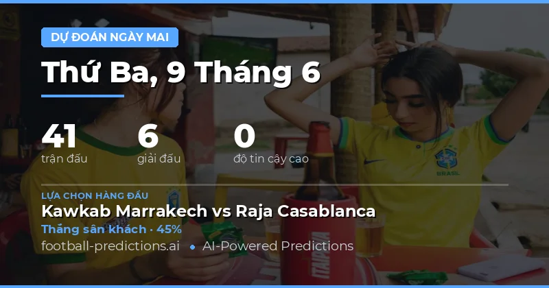 Thứ Ba bùng nổ với 41 trận đấu trên toàn thế giới