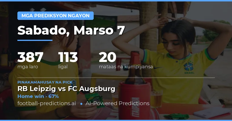 Football Predictions 7 Marso 2026: Pinakabagong Pustahan at Prediksyon