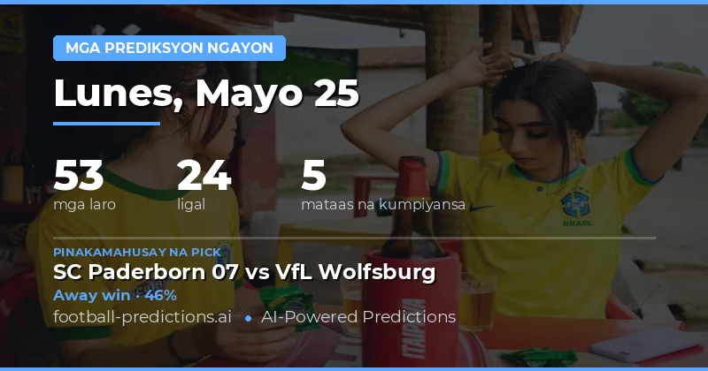 Mga Prediksyon sa Football para Ngayong Araw