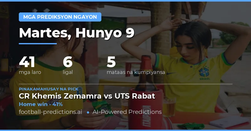 41 na Labang Handa sa Labanan Ngayong Martes