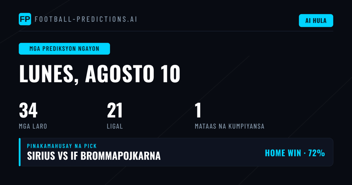 Mga Pangunahing Labuan sa Lunes: Primera División ang Nangunguna