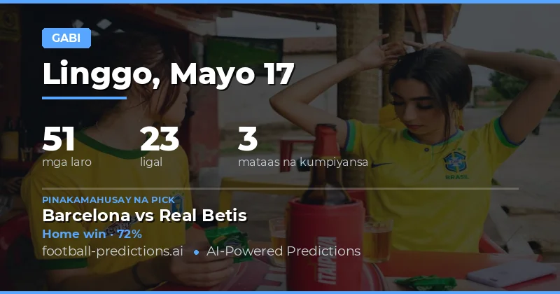 Mga Mahahalagang Estadistika para sa Gabi ng 17 Mayo 2026