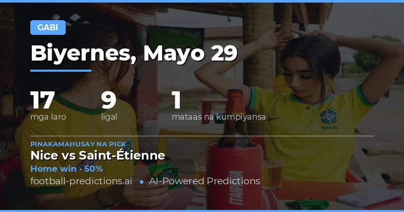 Paghahanda para sa Malamig na Gabi ng Football: 29 Mayo 2026