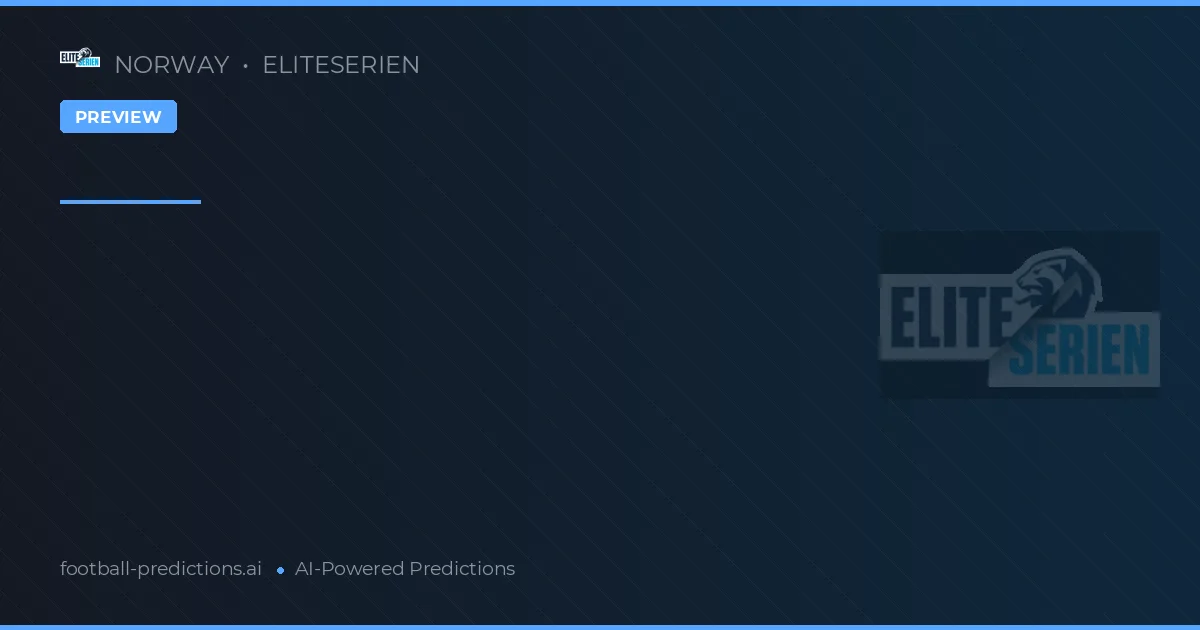 Pratinjau Taktis Eliteserien Matchday 1