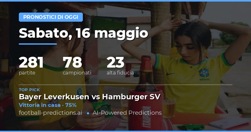 Analisi Completa delle Partite di Calcio del 16 Maggio 2026