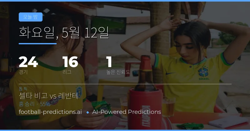 오늘의 축구 경기 핵심 통찰력