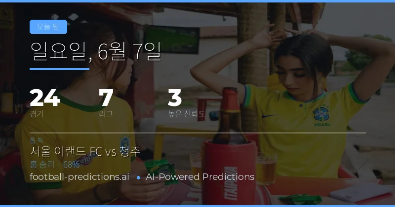 오늘의 축구 예측 종합 분석: 59경기_preview