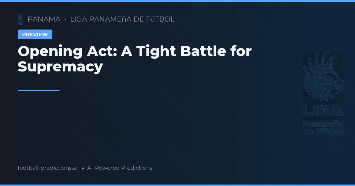 Opening Act: A Tight Battle for Supremacy