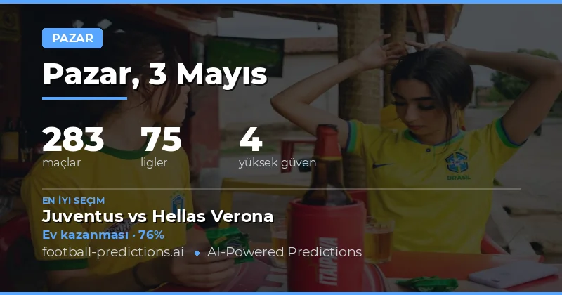 Pazar Günlüğü: 3 Mayıs 2026 Maç Analizleri