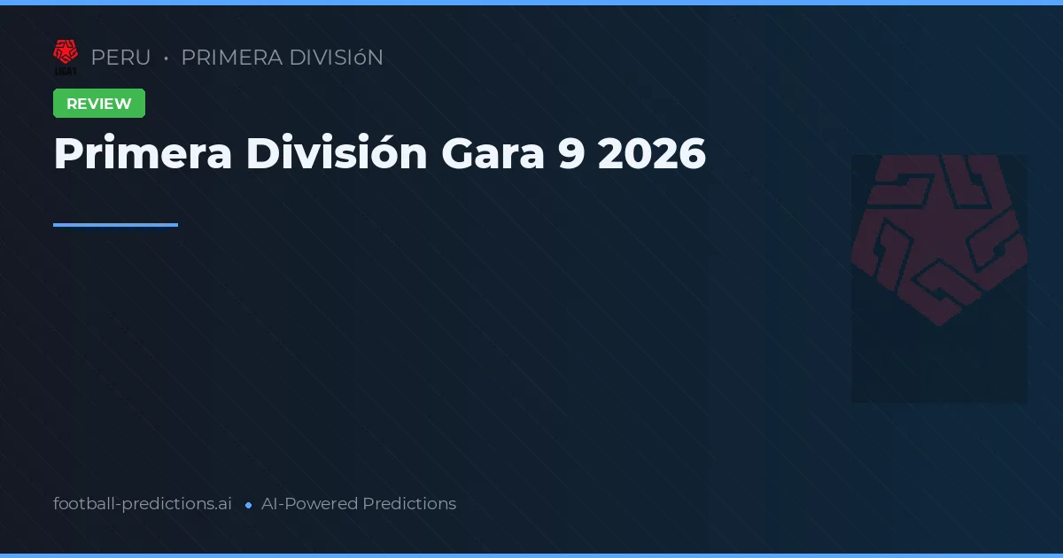 Primera División Gara 9 2026