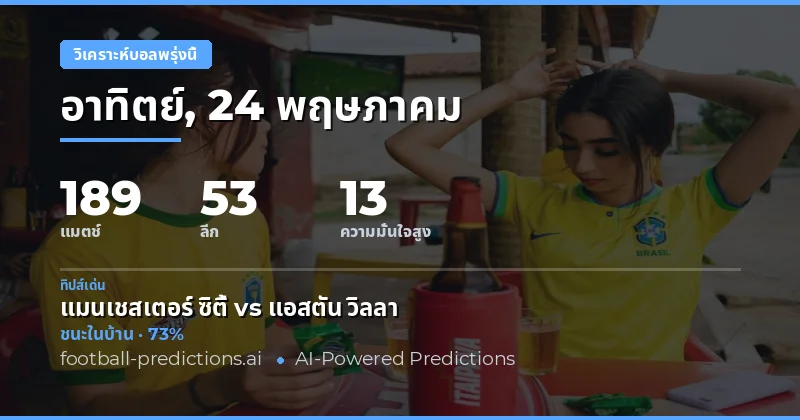 บทนำสู่การวิเคราะห์ฟุตบอลวันพรุ่งนี้