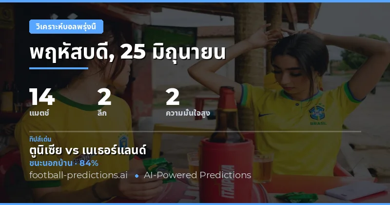 ภาพรวมการแข่งขันวันพฤหัสบดี