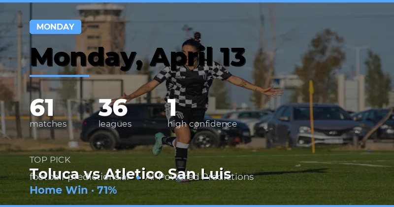 Понедельник 13 апреля: анализ матчей и ключевые статистики