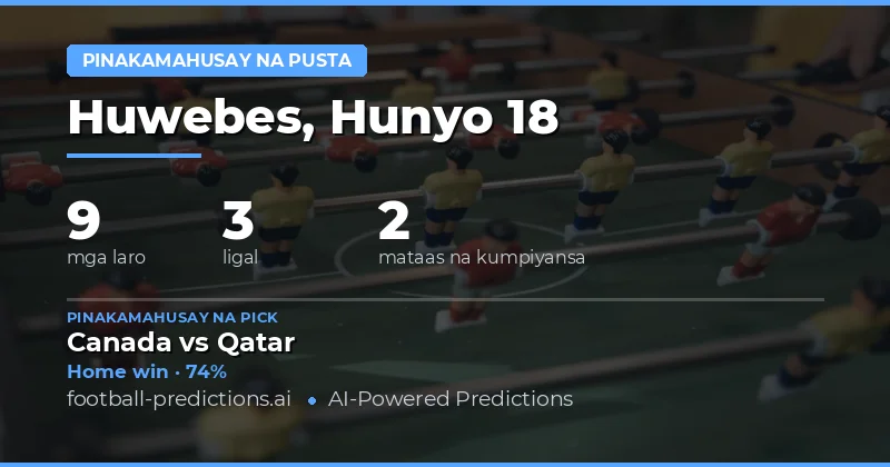 Panimula sa Value Bets