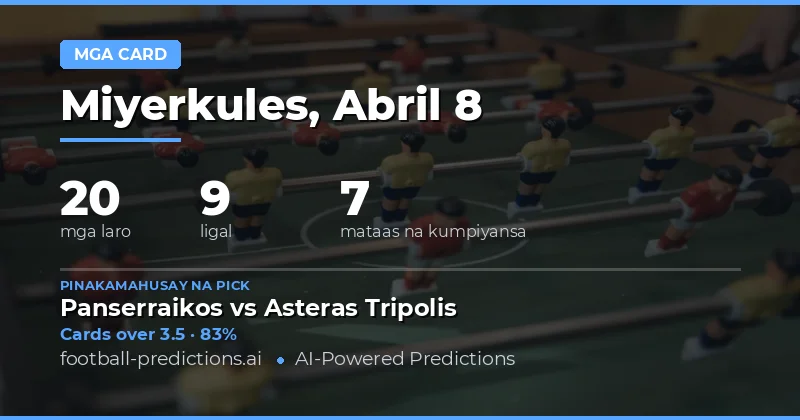 Panimula sa Mga Pagsusuri sa Yellow Card Over/Under