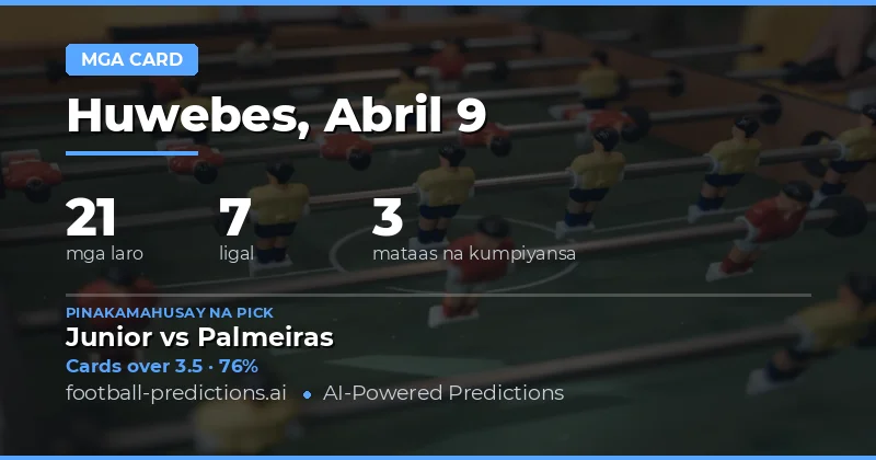 Panimula sa Pagtataya sa Yellow Cards