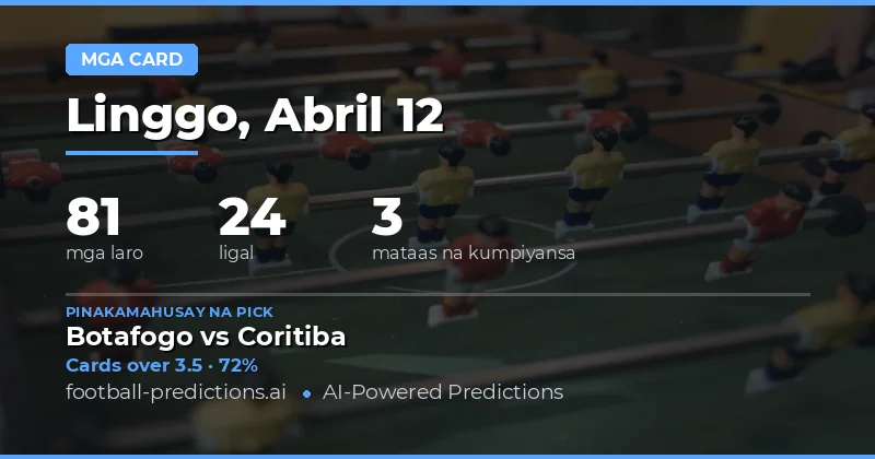 Panorama ng Mga Pagtaya sa Yellow Card Over/Under