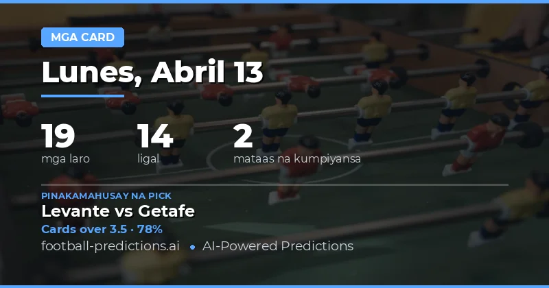 Panimula sa Mga Pagsusuri sa Yellow Cards Over/Under