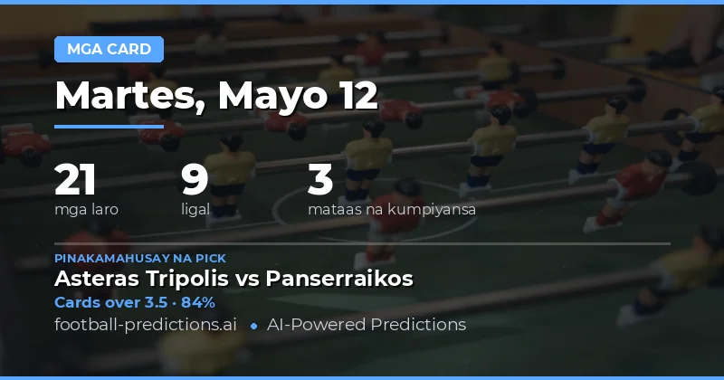 Panimula sa Mga Prediksyon ng Dilaw na Card