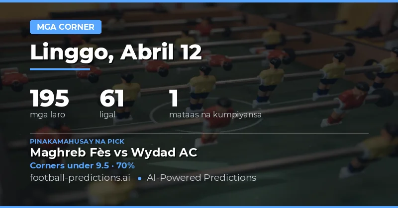 Panimula sa Mga Taya sa Corners Over/Under