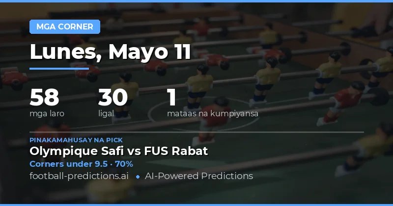 Mga Tip at Prediksyon para sa Corners Betting