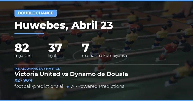 Panimula sa Mga Double Chance Prediction