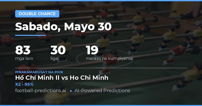 Mga Tulong Para Sa Iyong Double Chance Bets