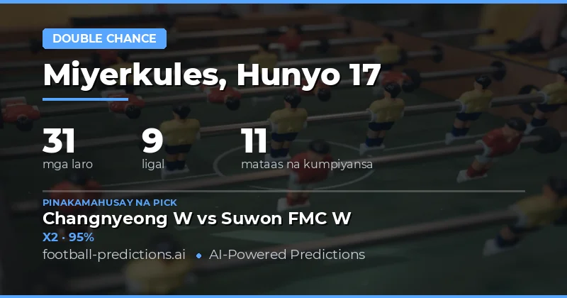 Pinakamahusay na DC Picks para sa 17 Hun 2026