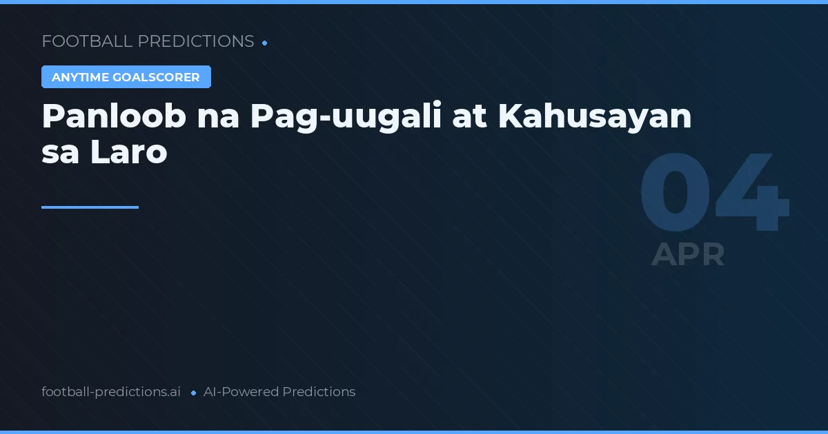 Panloob na Pag-uugali at Kahusayan sa Laro