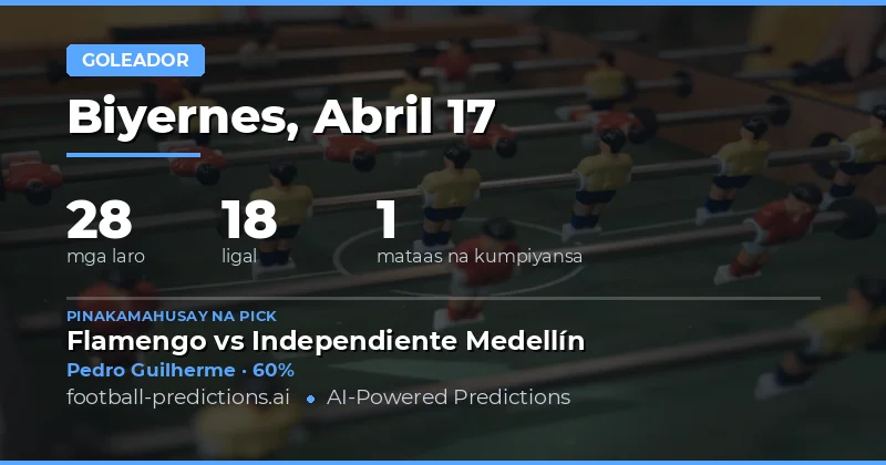 Panimula sa Anytime Goalscorer Predictions