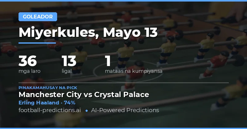 Panimula sa Mga Tip para sa 13 Mayo 2026