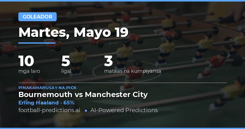 Panimula sa Mga Propesyonal na Anytime Goalscorer Predictions