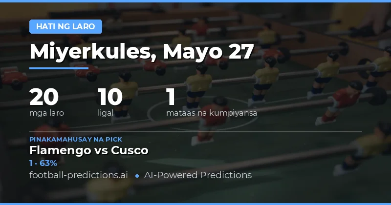 Panimula sa Half Time Result Predictions