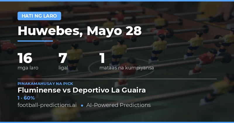 Panimula sa Half Time Result Predictions