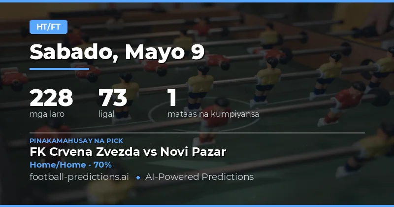 Mga Mahahalagang Detalye para sa HT/FT Betting