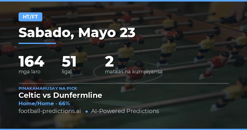 Panimula sa Half Time / Full Time Betting Tips
