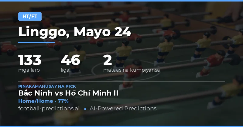 Panimula sa Half Time / Full Time Predictions