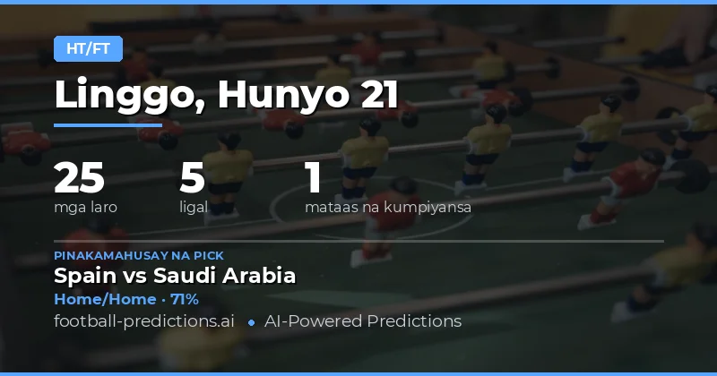 Panimula: Ang Half Time / Full Time Double Result Market