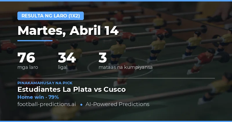 Panunuod sa Mga Resulta ng Laro para sa 14 Abril 2026